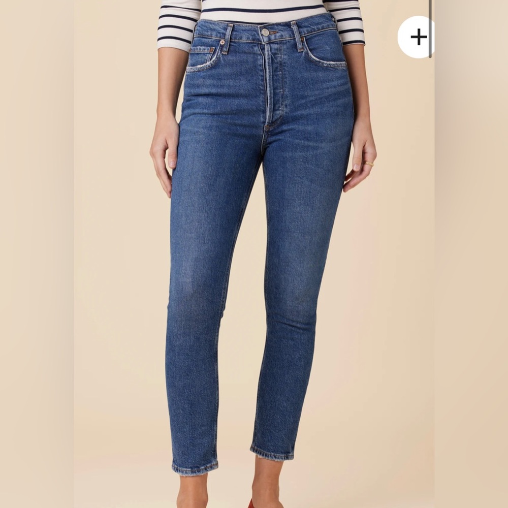 Agolde Nico High Rise Slim Fit Jean sz 25